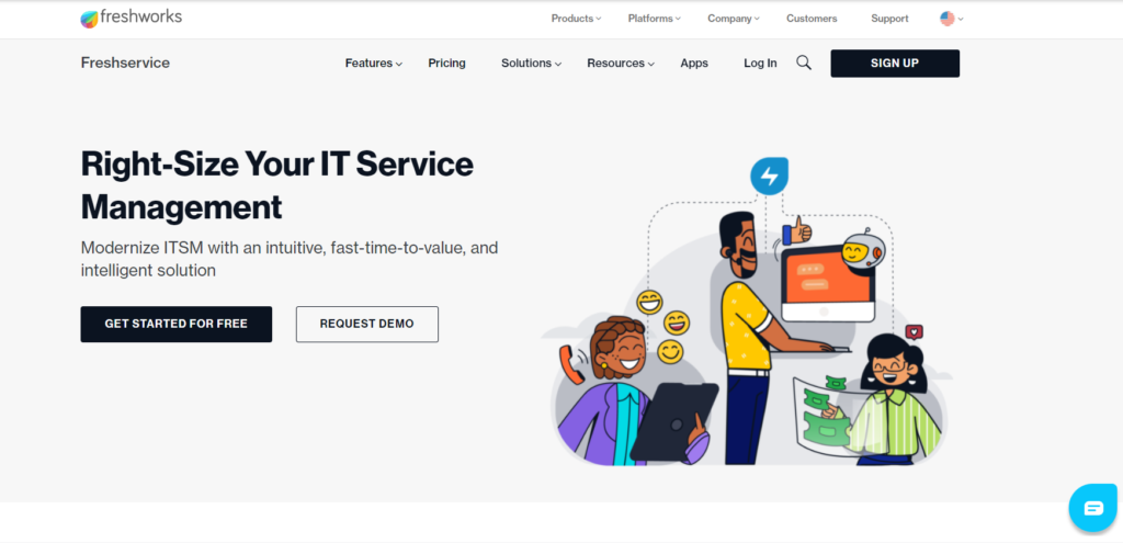 Trang chủ Freshservice