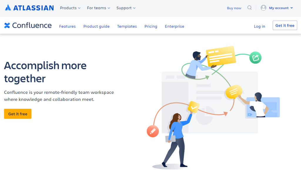 Hình ảnh màn hình chính của phần mềm Sleek Confluence