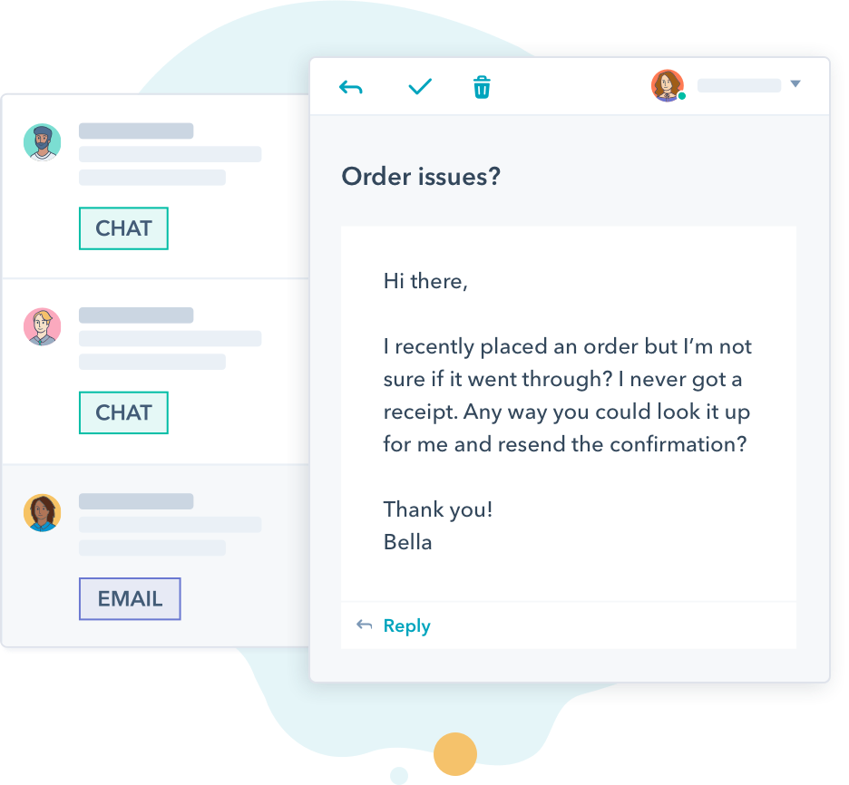 Trung tâm Dịch vụ HubSpot - công cụ theo vết vấn đề