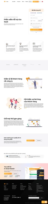 LiveAgent giúp bạn cải thiện mô hình kinh doanh SaaS và giảm tỷ lệ khách hàng rời khỏi công ty. LiveAgent gói gọn mọi kênh liên lạc vào một giải pháp có mức giá rất hợp lý.