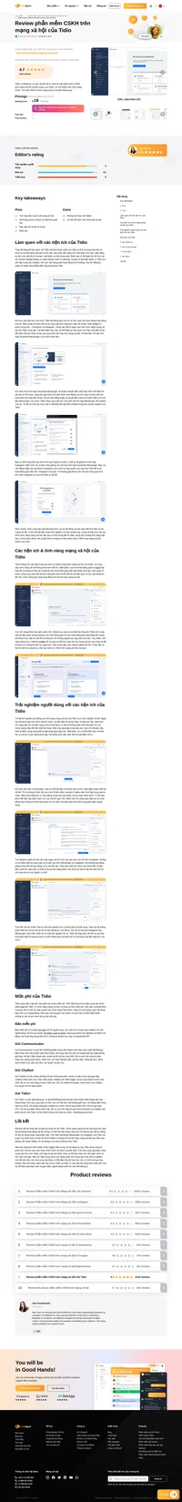 LiveAgent là một giải pháp thay thế tuyệt vời cho Tidio với ứng dụng live chat siêu nhanh và một hệ thống quản lý ticket đa kênh với mức phí hợp lý.