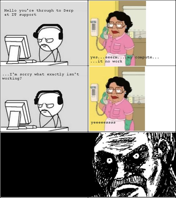 meme vui nhộn cho phần mềm hỗ trợ khách hàng