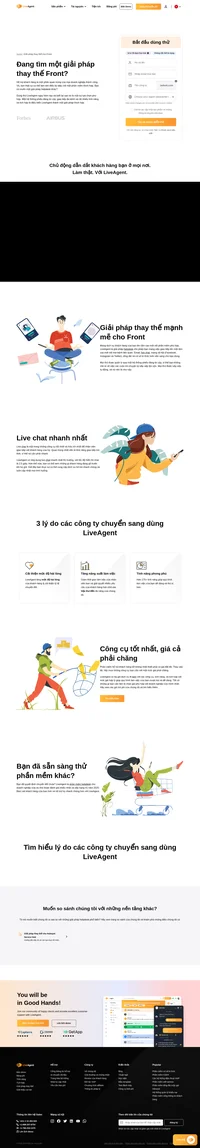 LiveAgent là một giải pháp helpdesk cho phép bạn đưa dịch vụ khách hàng của mình lên tầm cao mới. Email, live chat, mạng xã hội (Facebook, Instagram và hơn thế nữa).