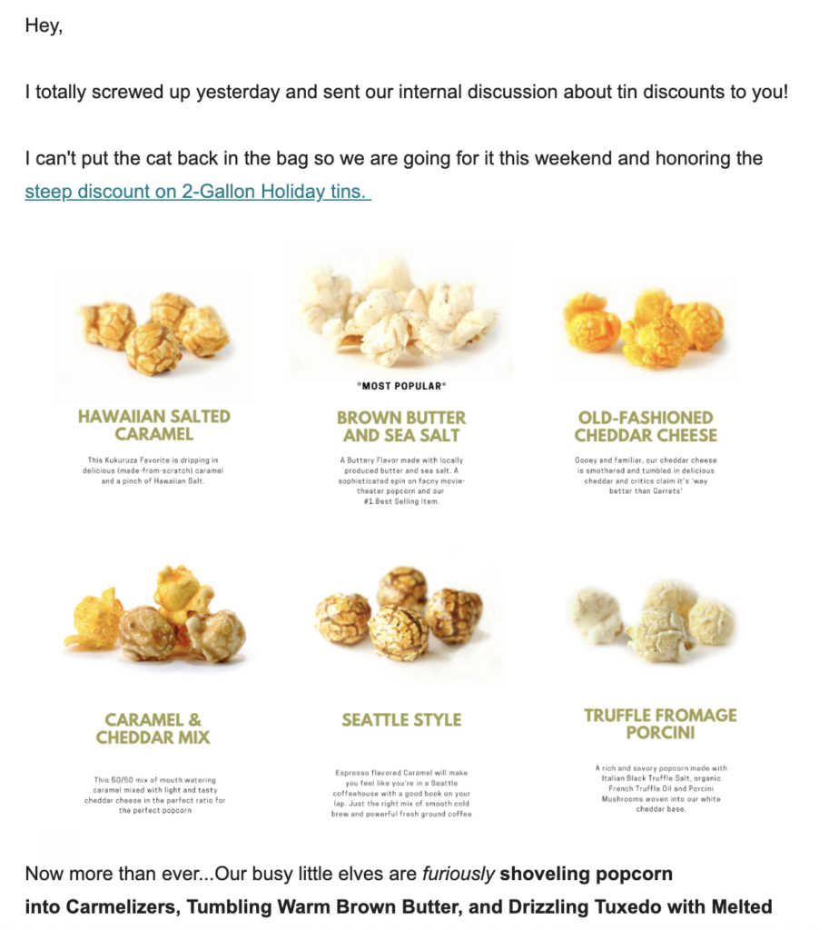 Mẫu email xin lỗi Kukuruza