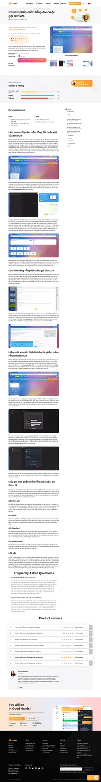 Bạn đang xem xét sử dụng Bitrix24 cho dịch vụ hỗ trợ khách hàng tại tổng đài cuộc gọi của mình? Xin hãy xem qua bài review của chúng tôi và tìm hiểu cách thức hoạt động của Bitrix24 qua các bài test này.