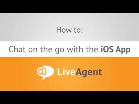 Youtube video: How to Chat on the go with LiveAgent iOS app  www.liveagent.com