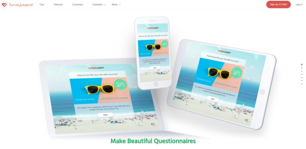 Trang nhà của SurveyLegend