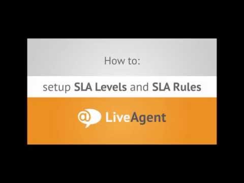 Youtube video: How to Setup SLA in LiveAgent  www.liveagent.com